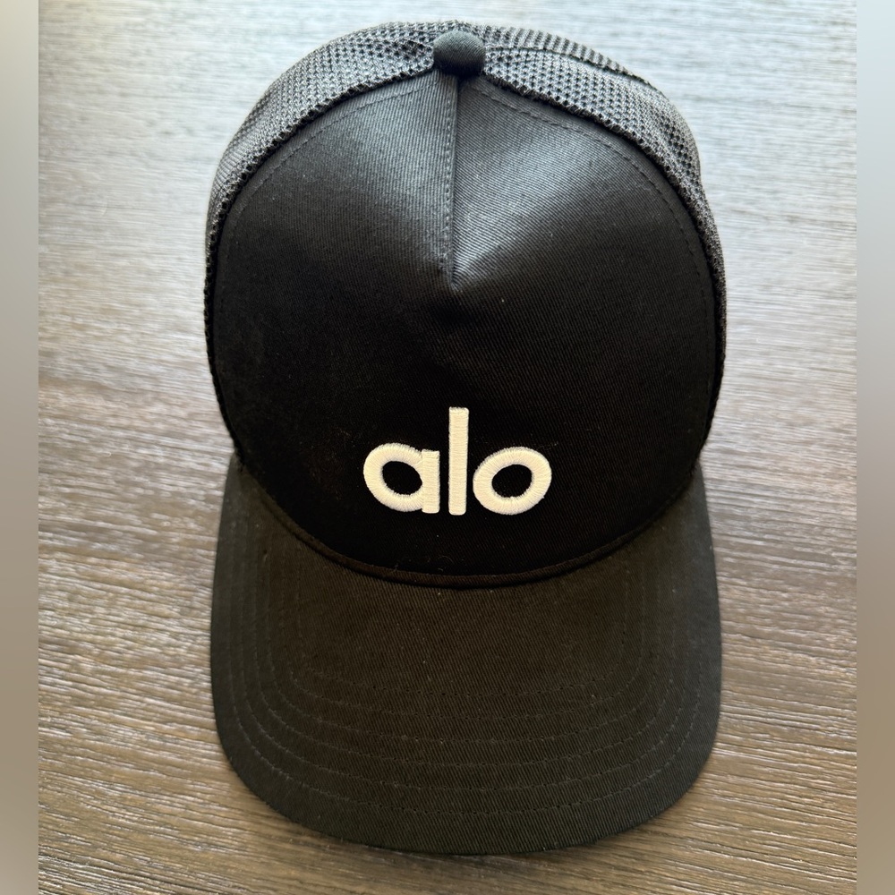 ALO Black Trucker Hat